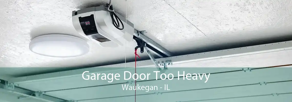 Garage Door Too Heavy Waukegan - IL