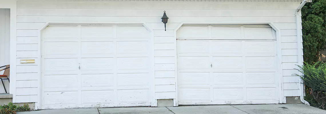 Roller Garage Door Dropped Down Replacement in Waukegan, IL