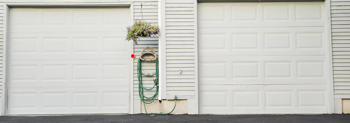 Sectional Garage Door Dropped Down Repair in Waukegan, Illinois